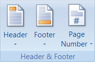 Header & Footer